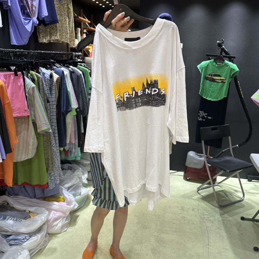 CHAVI韓國直郵女士新品26春夏職業時尚休閑人氣推薦熱賣T恤CHAVIT恤圖色3