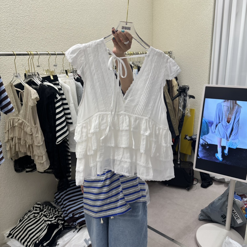 DRAWING韓國代購女士新款人氣熱賣休閑26夏季職業吊帶背心DRAWING吊帶/背心