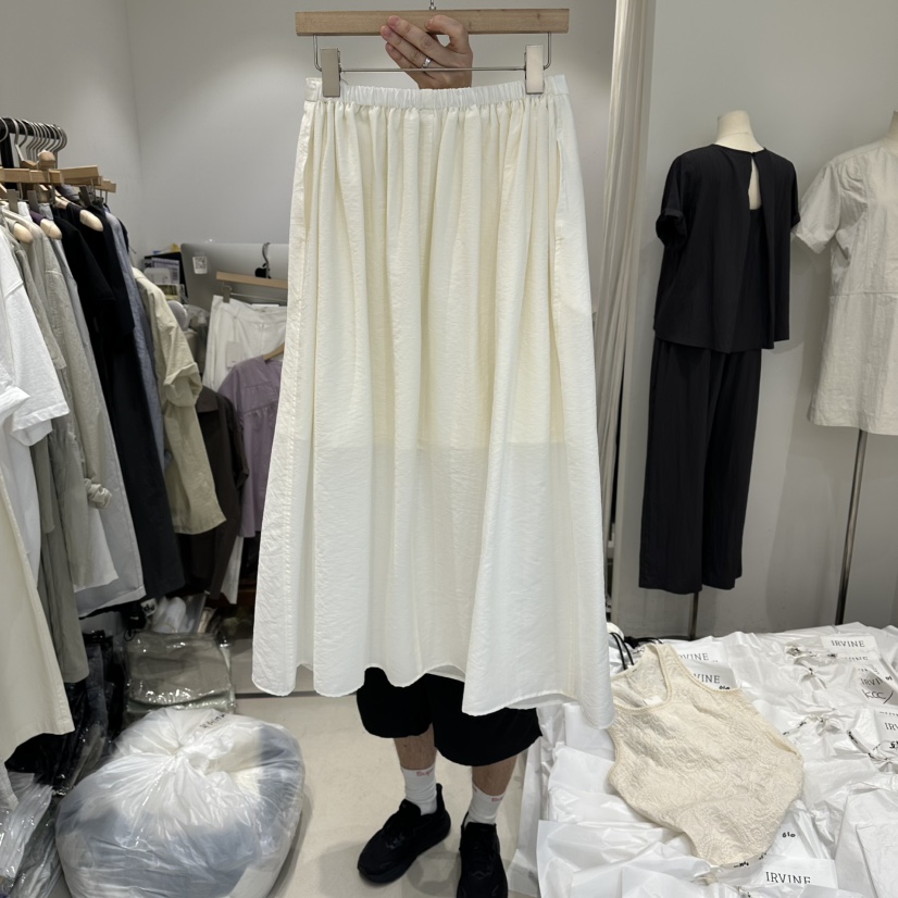 IRVINE韓國東大門代購女士新品26夏季休閑熱賣26春夏長裙IRVINE長裙