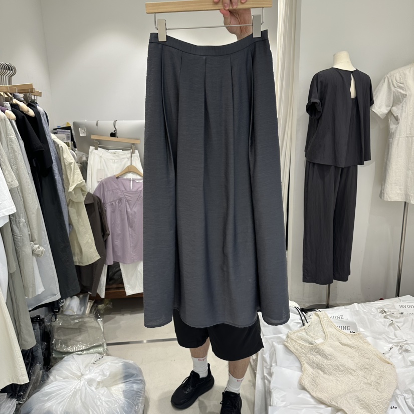 IRVINE韓國東大門代購女士新品26夏季休閑熱賣26春夏長裙IRVINE長裙圖色2