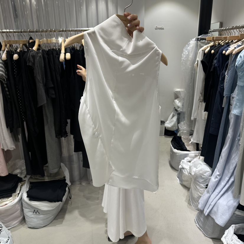 GREEK韓國直郵女裝新品熱賣職業時尚休閑推薦吊帶背心緞面GREEK吊帶/背心圖色1