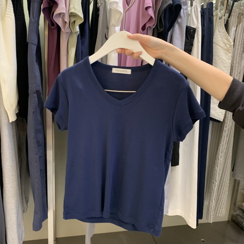FAVE/FAVOURITE東大門實拍韓國女士新品26夏季人氣時尚T恤FAVE/FAVOURITET恤圖色2