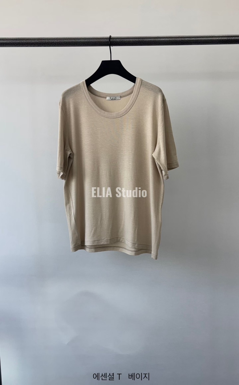 ELIA東大門實拍韓國女士新品26夏季26春夏人氣熱賣時尚T恤ELIAT恤圖色2