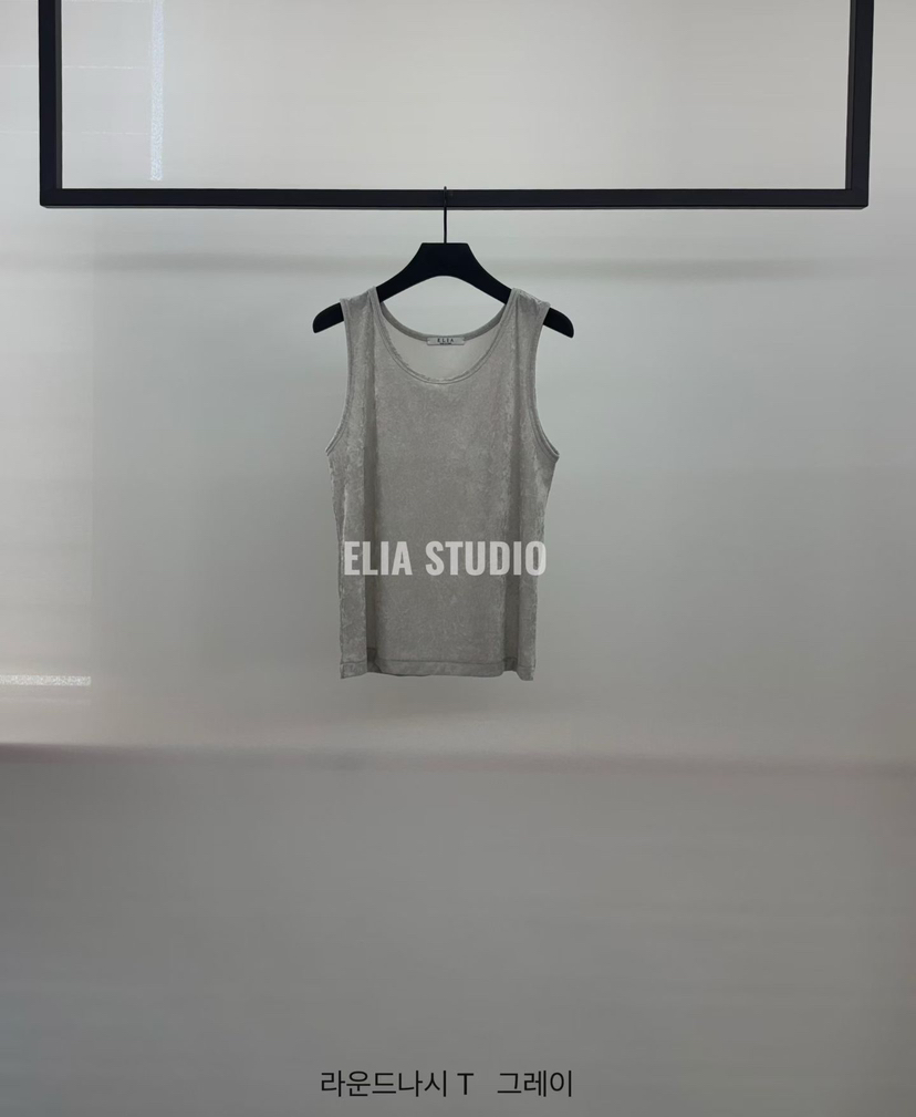 ELIA韓國東大門直郵女士新品推薦26夏季吊帶背心圓領無袖ELIA吊帶/背心圖色2
