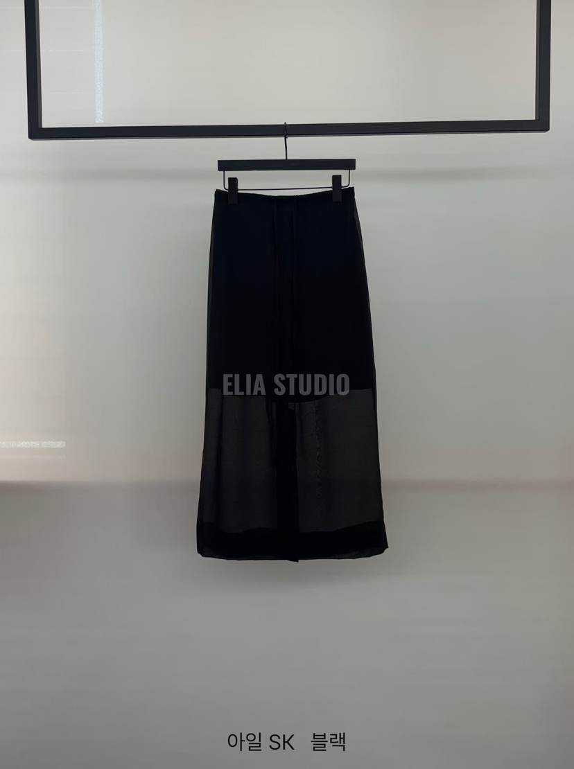 ELIA韓國直郵女裝新款人氣26夏季熱賣職業26春夏休閑長裙ELIA長裙圖色4