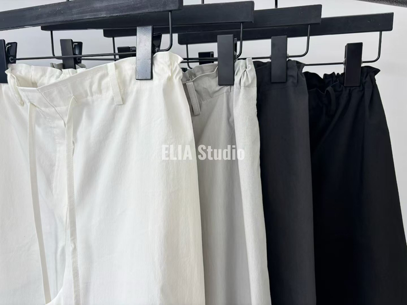ELIA東大門實拍韓國女裝新品26夏季熱賣時尚休閑26春夏休閑褲ELIA休閑褲