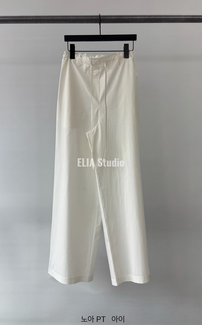 ELIA東大門實拍韓國女裝新品26夏季熱賣時尚休閑26春夏休閑褲ELIA休閑褲圖色1