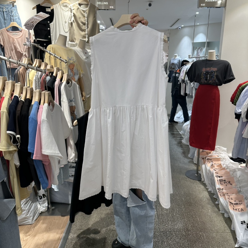 DELLING韓國直郵實拍女裝新品26夏季26春夏時尚熱賣連衣裙DELLING連衣裙