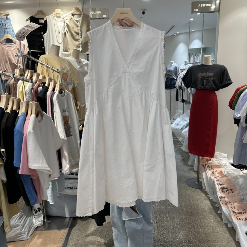 DELLING韓國直郵實拍女裝新品26夏季26春夏時尚熱賣連衣裙DELLING連衣裙圖色2