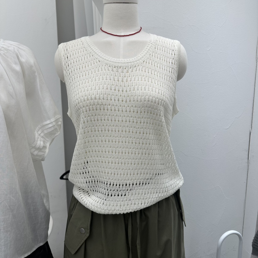 GOLDEN MARKET韓國直郵女裝新品休閑吊帶背心無袖針織衫GOLDEN MARKET吊帶/背心圖色1