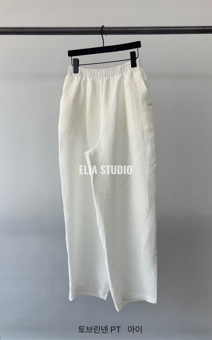 ELIA韓國直郵實拍女士新款職業26春夏26夏季人氣休閑休閑褲ELIA休閑褲圖色1