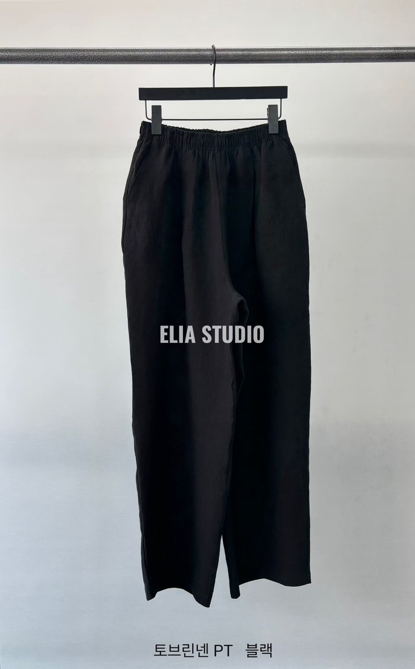 ELIA韓國直郵實拍女士新款職業26春夏26夏季人氣休閑休閑褲ELIA休閑褲圖色3