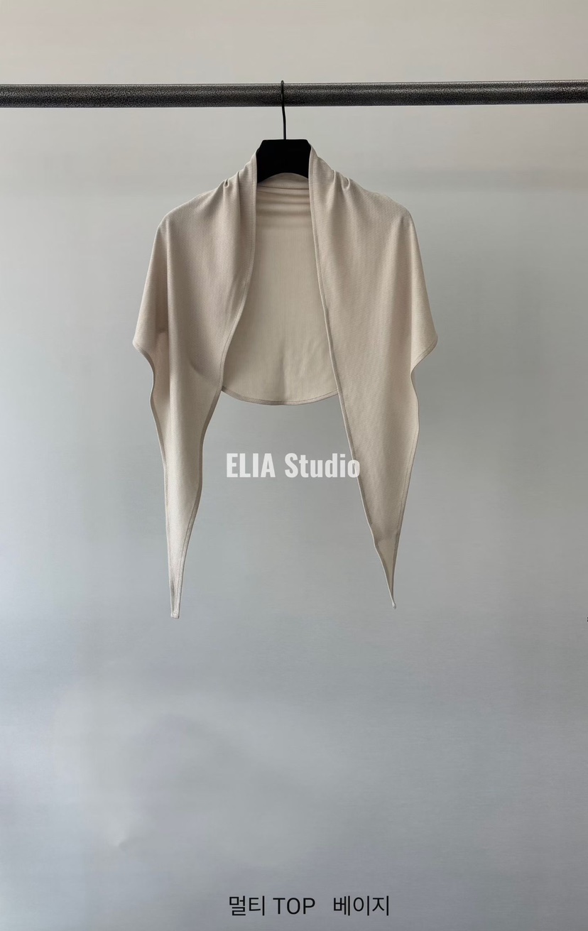 ELIA韓國東大門直郵女士新品26夏季時尚職業休閑圍巾披肩ELIA圍巾/披肩圖色2