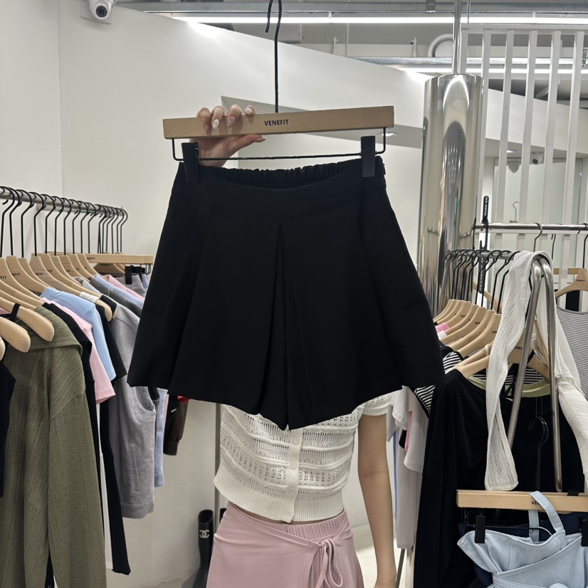 VENEFIT韓國直郵女士新品職業熱賣休閑時尚推薦26夏季短褲VENEFIT/JENNIE短褲圖色4