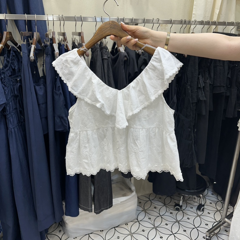 BAMBOLINA韓國代購女裝新品推薦職業時尚熱賣吊帶背心流蘇BAMBOLINA吊帶/背心