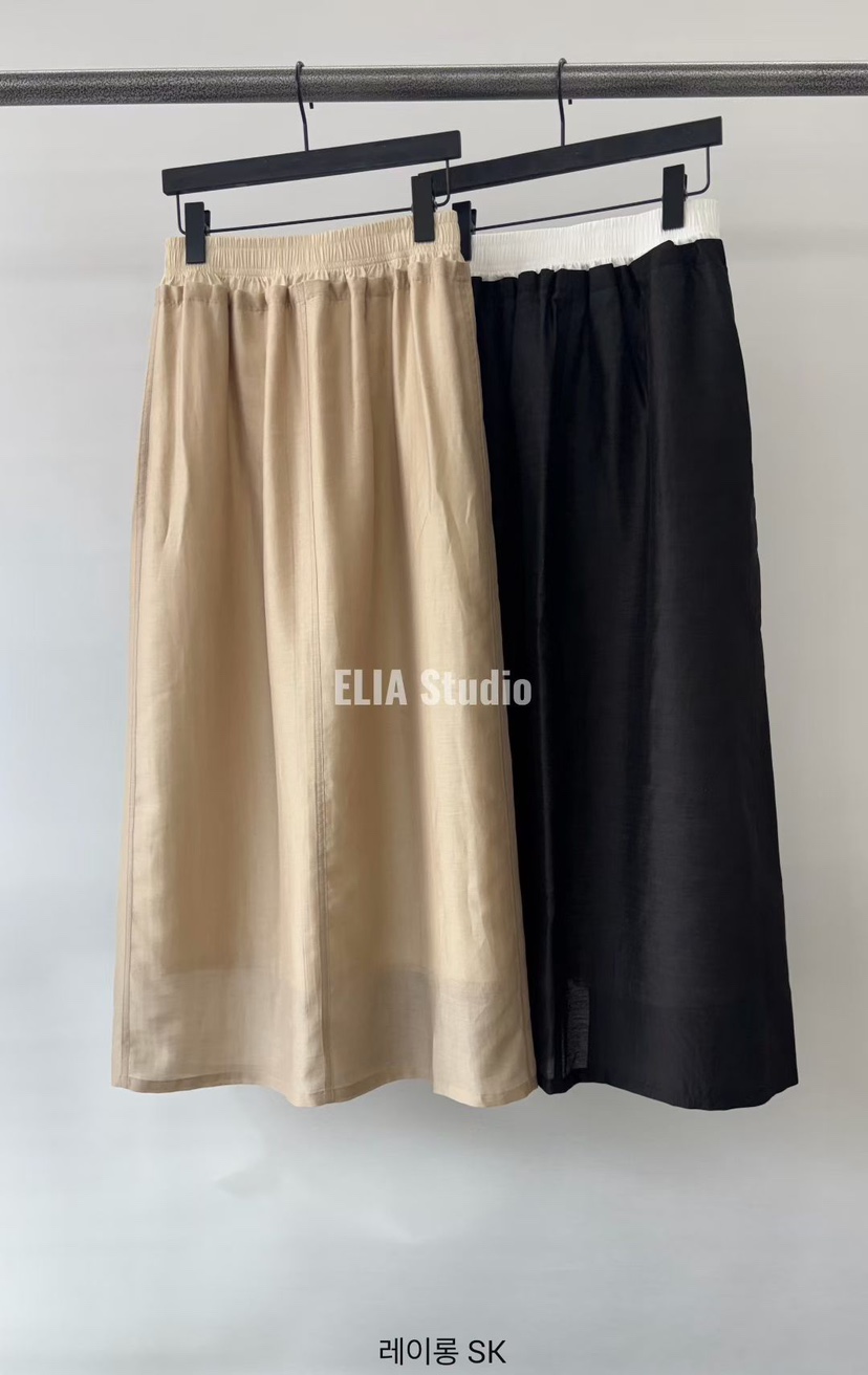 ELIA韓國直郵實拍女士新款時尚26春夏熱賣休閑人氣職業長裙ELIA長裙