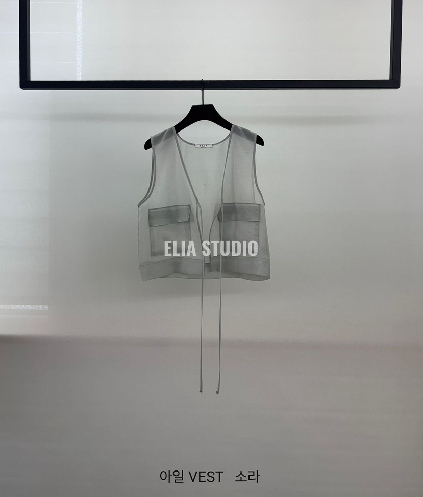 ELIA韓國直郵女裝新款26夏季推薦熱賣休閑人氣時尚吊帶背心ELIA吊帶/背心圖色2