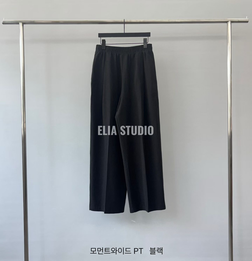 ELIA東大門實拍韓國女士新款熱賣人氣26春夏26夏季休閑褲ELIA休閑褲圖色2