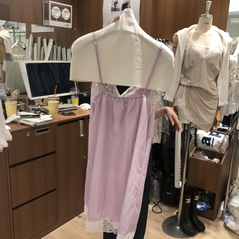 OGI韓國直郵女士新品休閑熱賣26春夏26夏季連衣裙不含內搭FLat OGI連衣裙