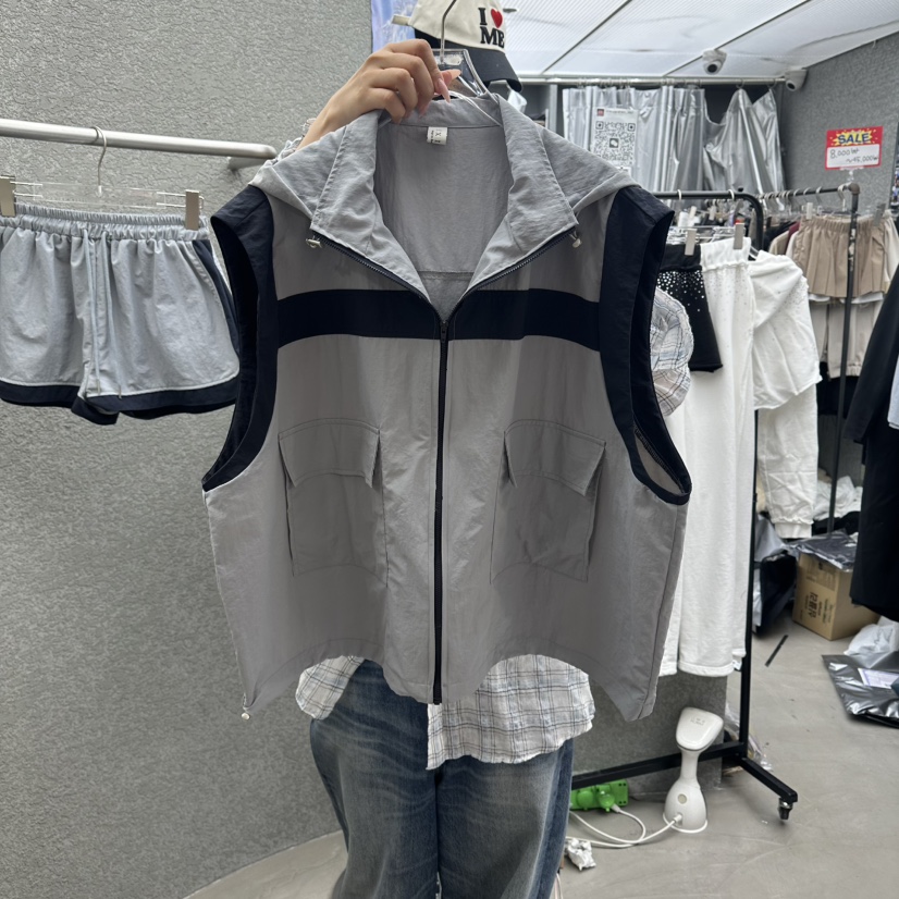 EXIT東大門實拍韓國女士新品26春夏休閑熱賣26夏季人氣馬甲EXIT馬甲圖色2