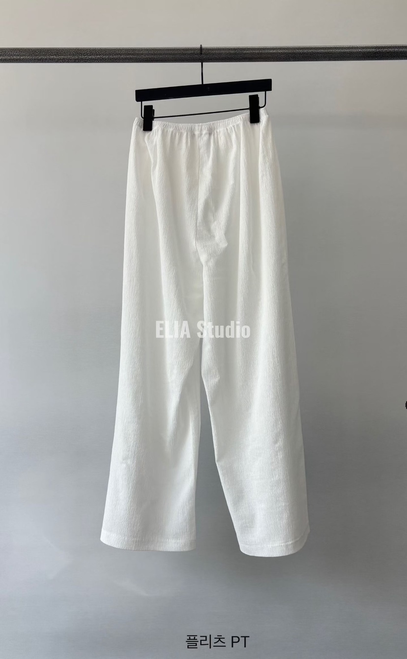 ELIA韓國直郵實拍女裝新品推薦職業人氣時尚休閑休閑褲褶裥ELIA休閑褲