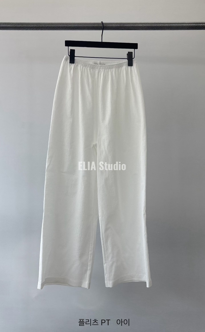 ELIA韓國直郵實拍女裝新品推薦職業人氣時尚休閑休閑褲褶裥ELIA休閑褲圖色1