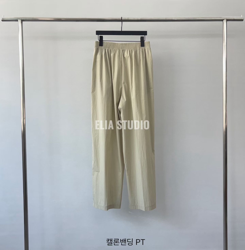 ELIA東大門實拍韓國女裝新款26夏季時尚熱賣26春夏休閑褲ELIA休閑褲