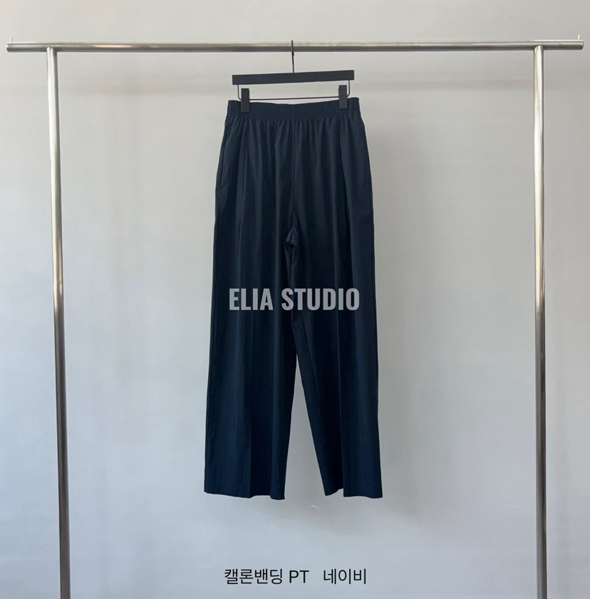 ELIA東大門實拍韓國女裝新款26夏季時尚熱賣26春夏休閑褲ELIA休閑褲圖色2