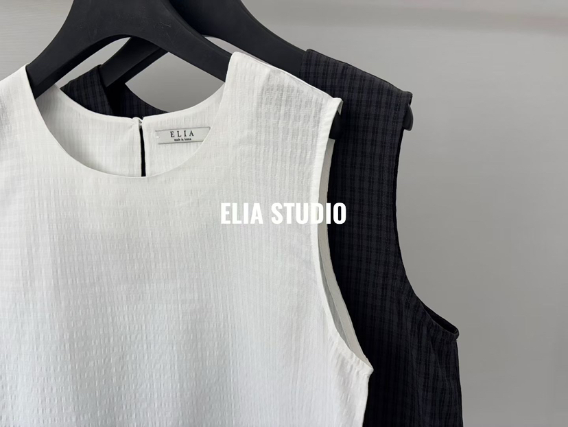 ELIA韓國東大門代購女士新款推薦職業人氣26夏季吊帶背心ELIA吊帶/背心
