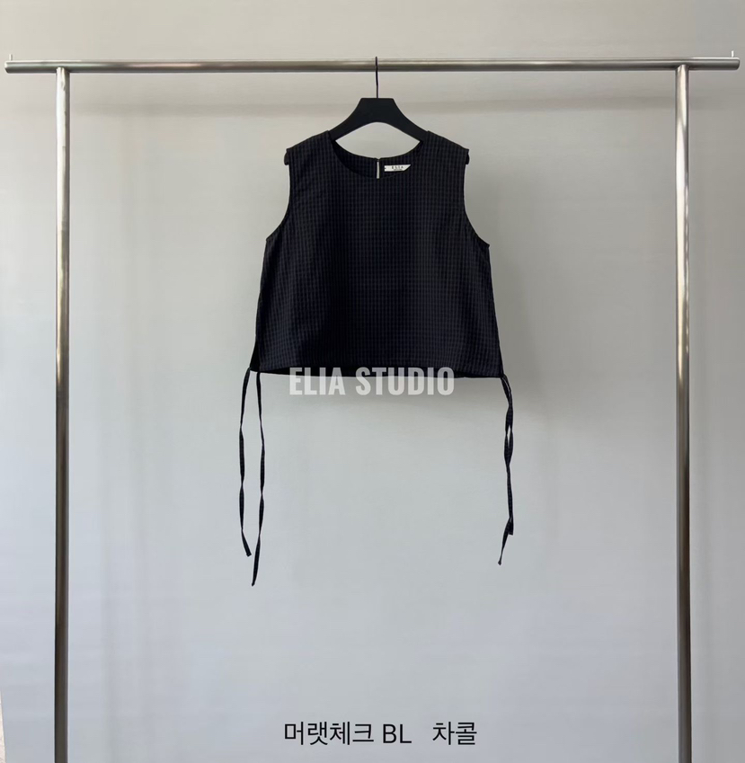 ELIA韓國東大門代購女士新款推薦職業人氣26夏季吊帶背心ELIA吊帶/背心圖色2