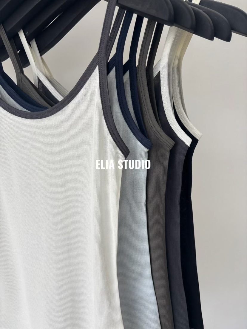 ELIA韓國代購女裝新品26夏季26春夏休閑時尚人氣吊帶背心ELIA吊帶/背心