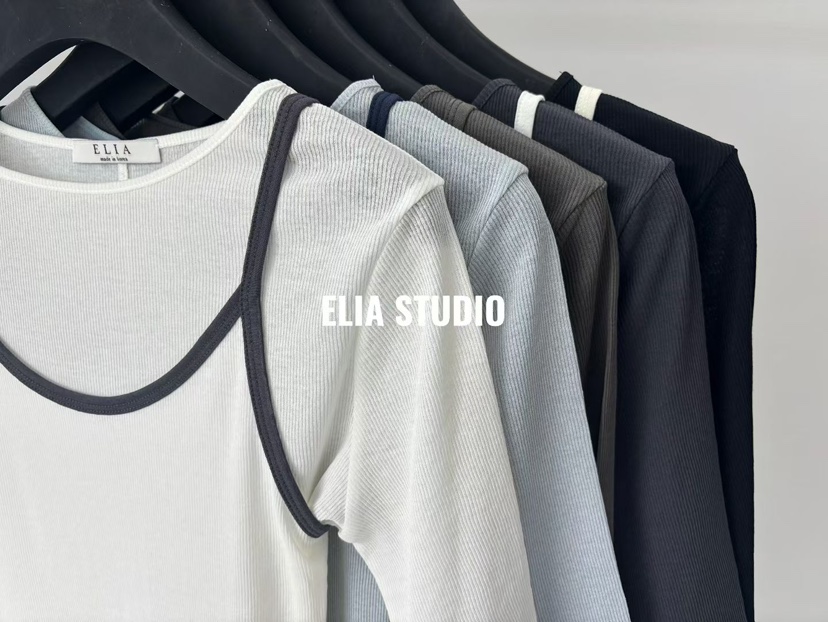 ELIA韓國代購女裝新品26夏季26春夏休閑時尚人氣吊帶背心ELIA吊帶/背心