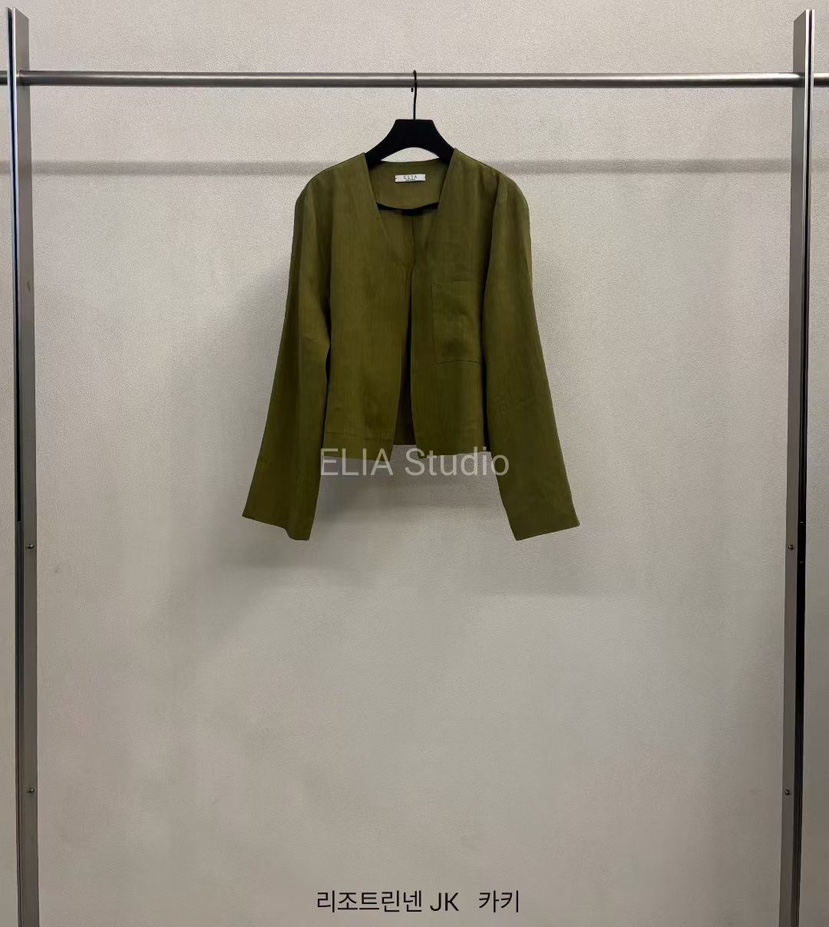 ELIA韓國東大門代購女士新款時尚推薦26夏季熱賣26春夏夾克ELIA夾克圖色2