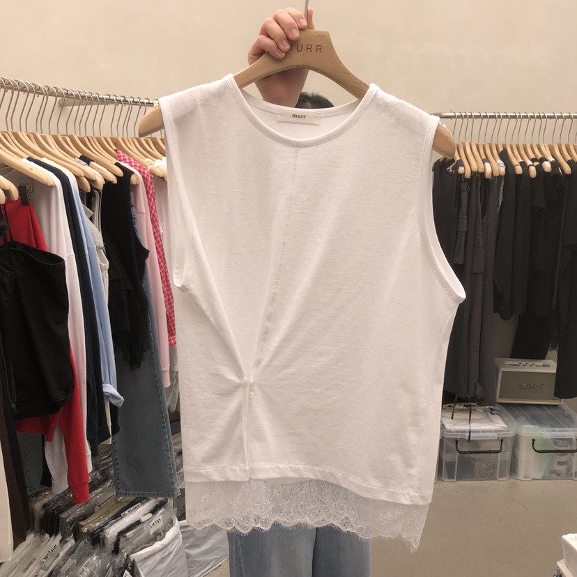 MURR韓國直郵女士新款熱賣職業26夏季時尚推薦26春夏吊帶背心MURR吊帶/背心圖色1