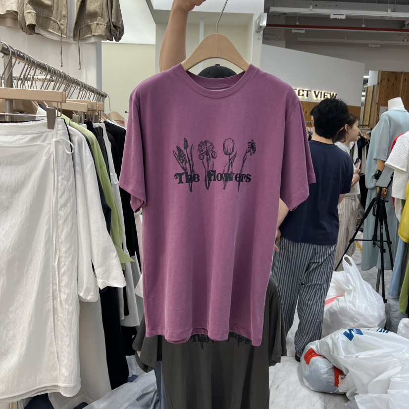 MADEMOISELL韓國東大門直郵女裝新品職業26春夏時尚推薦T恤MADEMOISELLT恤圖色2