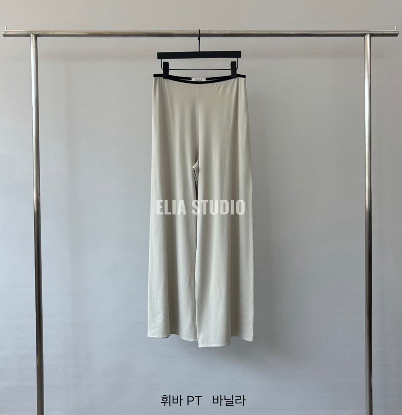 ELIA韓國東大門直郵女裝新款人氣26春夏時尚休閑職業休閑褲ELIA休閑褲圖色1香草色