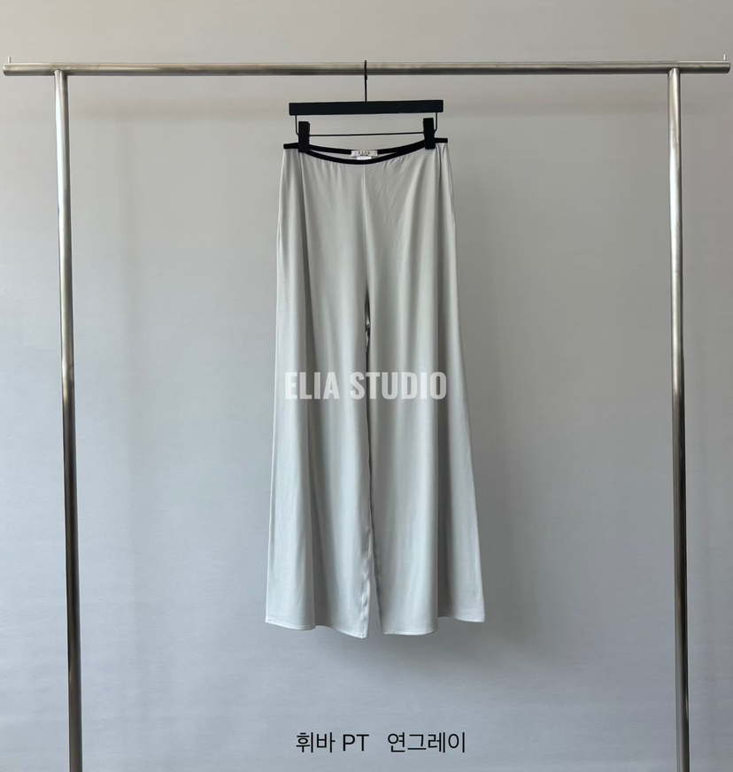 ELIA韓國東大門直郵女裝新款人氣26春夏時尚休閑職業休閑褲ELIA休閑褲圖色2灰色