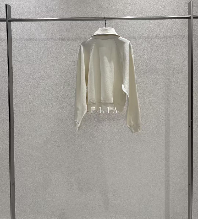 ELIA韓國直郵實拍女裝新款職業26春夏人氣熱賣26夏季衛衣拉鏈ELIA衛衣