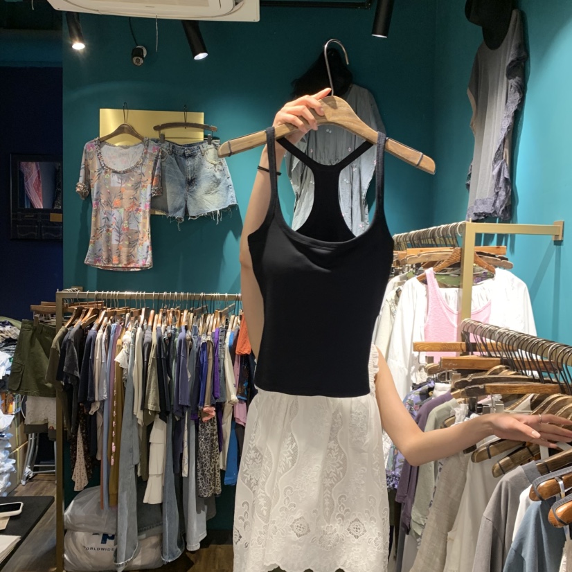 MERCI LINDA韓國東大門直郵女士新款時尚職業推薦吊帶背心MERCI LINDA吊帶/背心圖色1