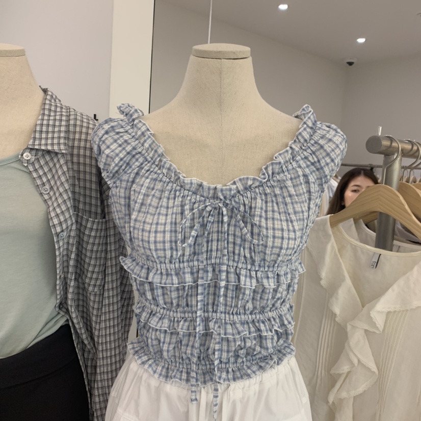 FOREST韓國東大門直郵女士新品26春夏26夏季熱賣吊帶背心FOREST吊帶/背心圖色3