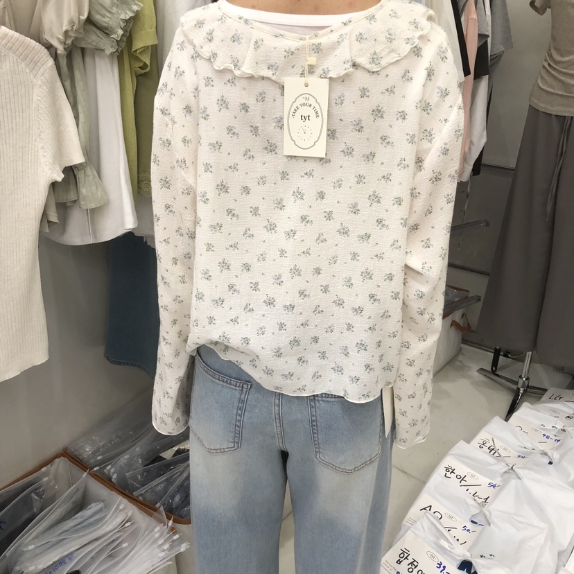 TAKE YOUE TIME韓國直郵女士新品人氣開衫不含內搭花朵TAKE YOUE TIME開衫