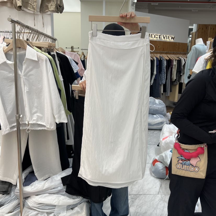 MADEMOISELL韓國東大門直郵女裝新品26夏季職業推薦人氣長裙MADEMOISELL長裙圖色2