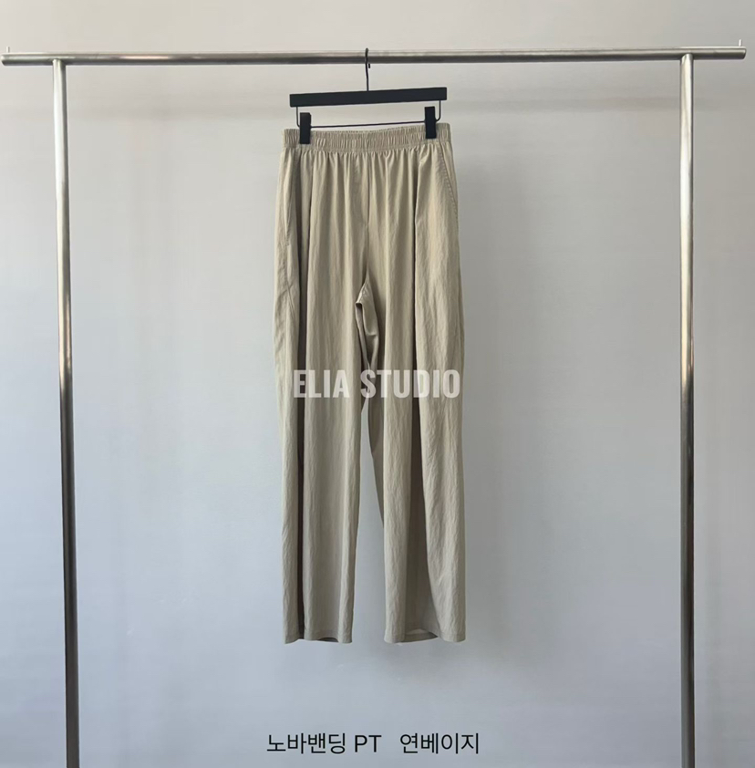 ELIA韓國直郵女士新品職業時尚26夏季熱賣26春夏休閑休閑褲ELIA休閑褲圖色1