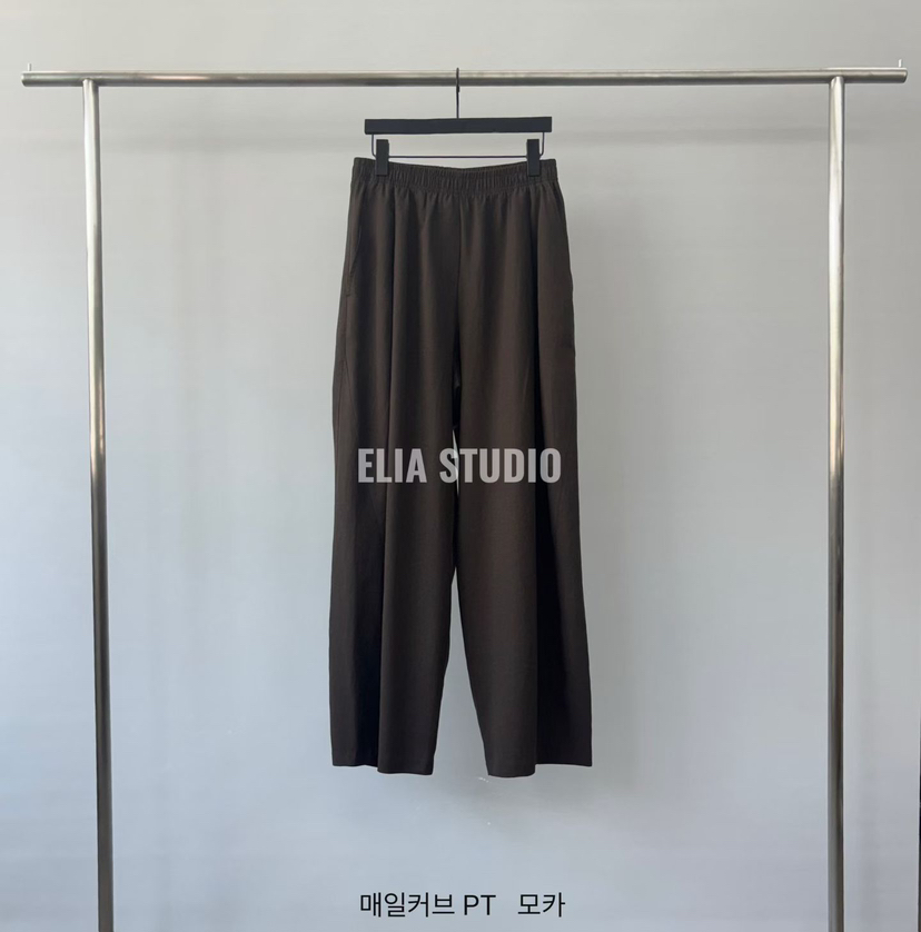 ELIA韓國東大門代購女士新品熱賣推薦26春夏26夏季休閑褲ELIA休閑褲圖色2