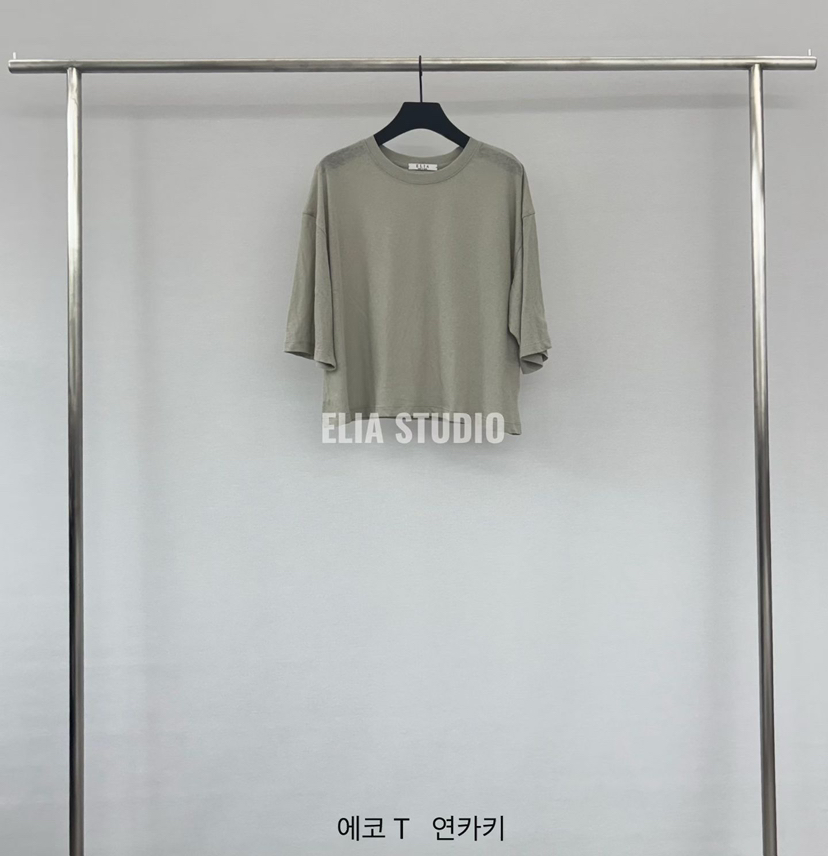 ELIA韓國東大門代購女士新品休閑人氣26夏季職業時尚熱賣T恤ELIAT恤圖色2