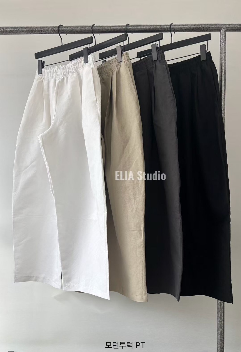 ELIA韓國直郵女裝新品人氣熱賣推薦休閑26夏季26春夏休閑褲ELIA休閑褲