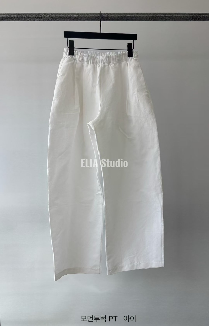 ELIA韓國直郵女裝新品人氣熱賣推薦休閑26夏季26春夏休閑褲ELIA休閑褲圖色1