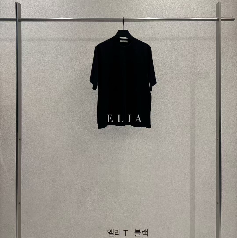 ELIA韓國直郵女士新品時尚人氣26夏季職業推薦26春夏T恤含圍巾ELIAT恤圖色3