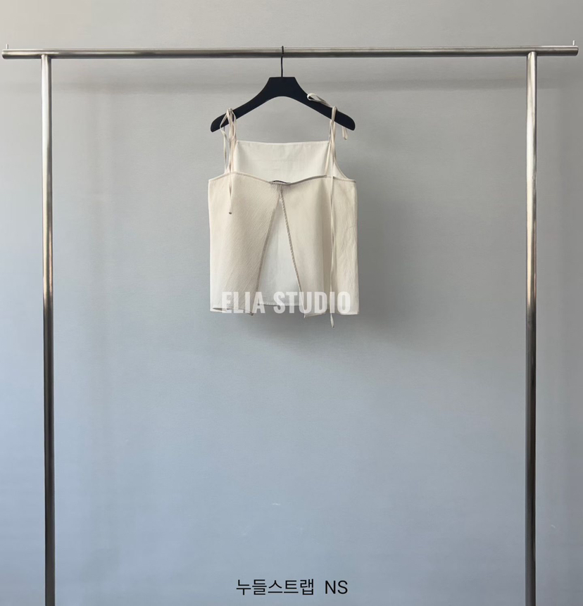 ELIA韓國直郵女士新品人氣26夏季休閑推薦26春夏吊帶背心ELIA吊帶/背心