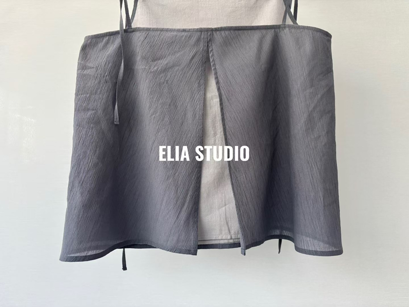ELIA韓國直郵女士新品人氣26夏季休閑推薦26春夏吊帶背心ELIA吊帶/背心